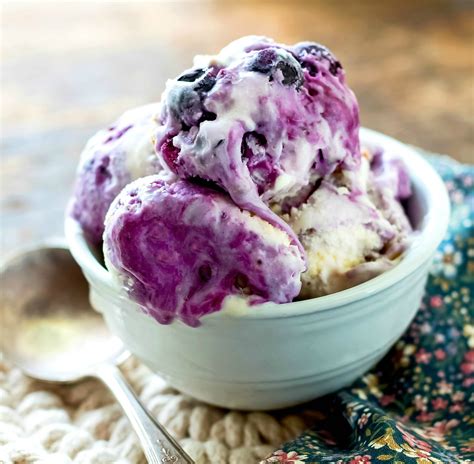 blueberry cottage cheese ice cream