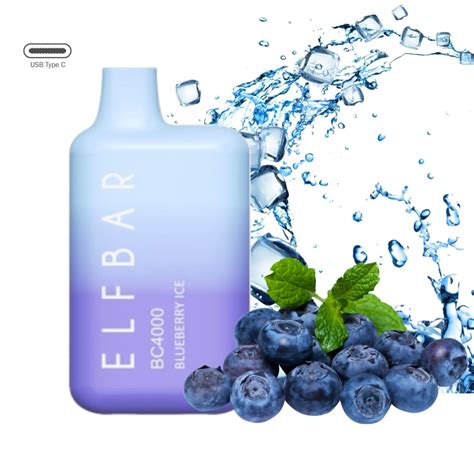 blueberry ice elf bar