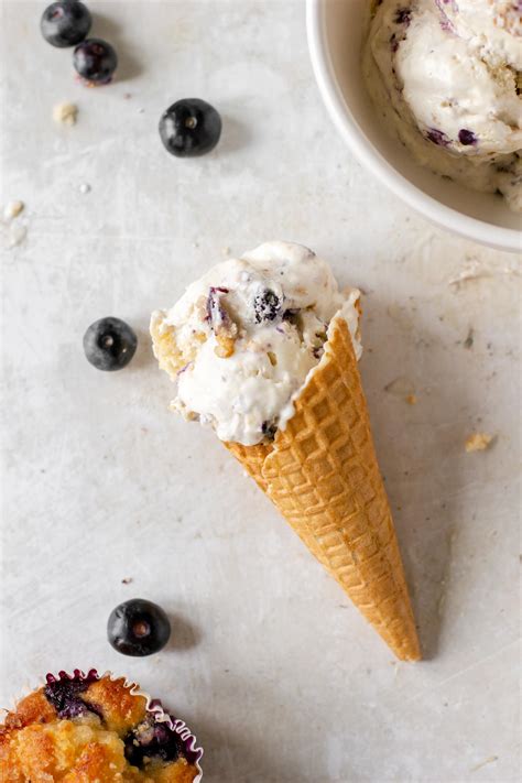 blueberry muffin ice cream