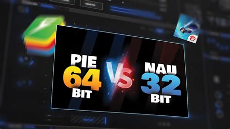 bluestack nougat vs pie, 