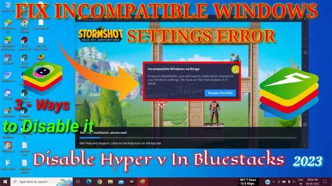 bluestacks 5 hyper v problem, Hyper v enabled bluestacks. Bluestacks hyper v