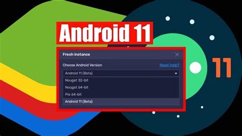 bluestacks android 11 interface, Android 11, available only on bluestacks