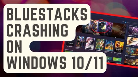 bluestacks crashing windows 10, Crashing bluestacks windows. Bluestacks crashing windows 10 & slowing down pc