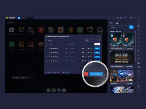 bluestacks x multi instance, Bluestacks version 4.200. How to auto-align instances while using bluestacks 5 on multiple