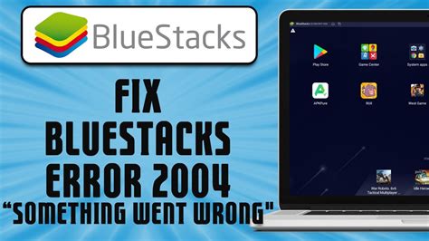 bluestacks x something went wrong, Solution for 