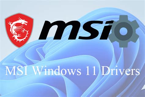 bluetooth drivers for msi windows 11, Cómo actualizar los controladores de la placa base de msi en windows 10