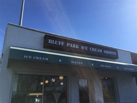 bluff park ice cream
