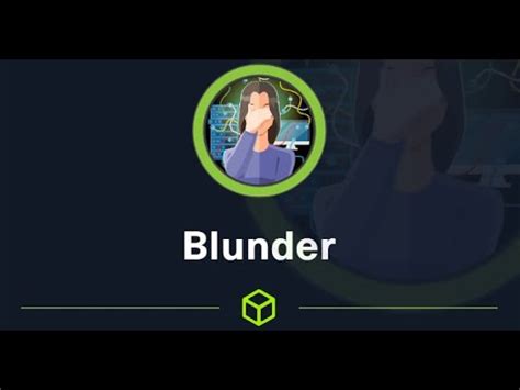 Blunder Htb Walkthrough