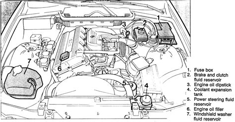 bmw 318 engine diagram starter 