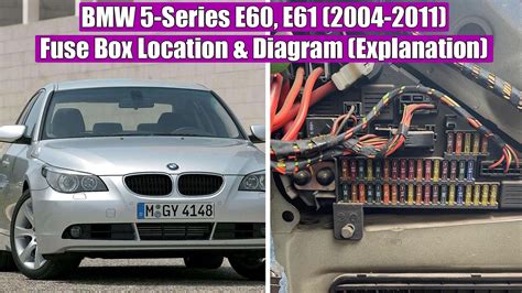 bmw 5 series e60 fuse box 