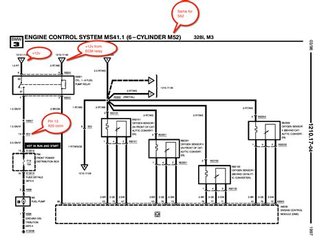 bmw 525i fuel pump wire diagram 