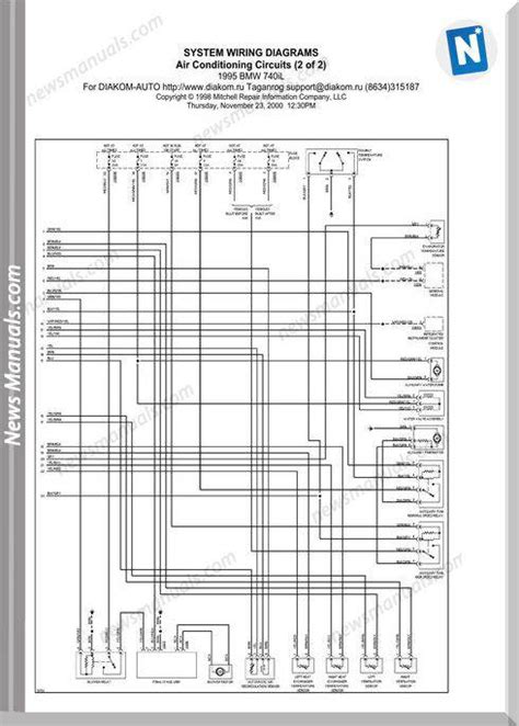 bmw 740i radio wiring diagram 