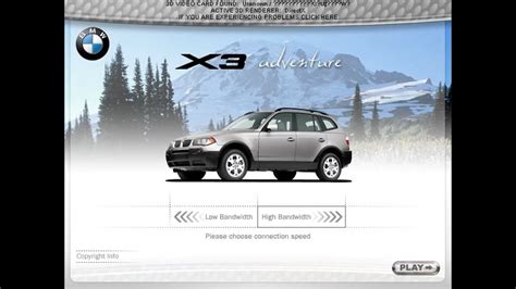 Bmw X3 Walkthrough