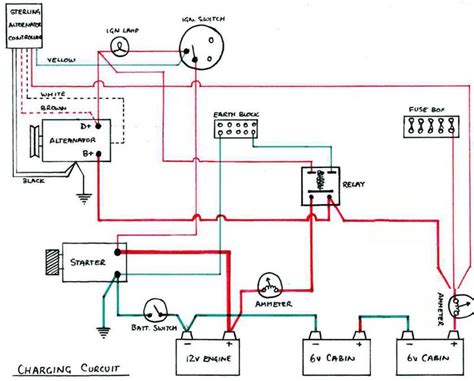 boat ammeter wiring diagram 