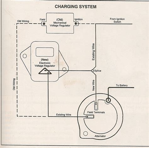 boat wiring diagrams voltage regulator 