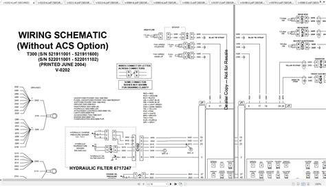 bobcat t300 wiring schematic 