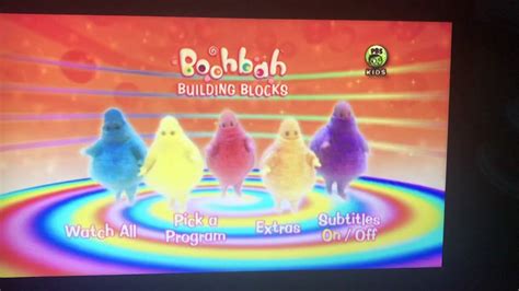 Boohbah Dvd Walkthrough