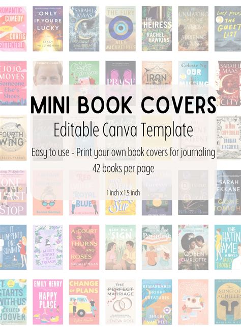 Book Covers Template