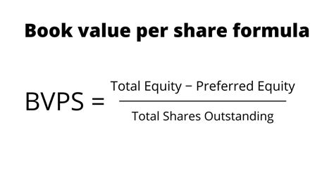 book value per share formula calculator, What is book value per share (bvps)?. ¡descubre cómo calcular el valor contable por acción en solo 3 simples