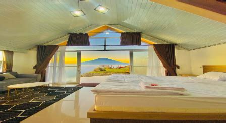 booking villa pintu langit, Villa pintu langit wonosobo, tempat staycation dengan view yang indah