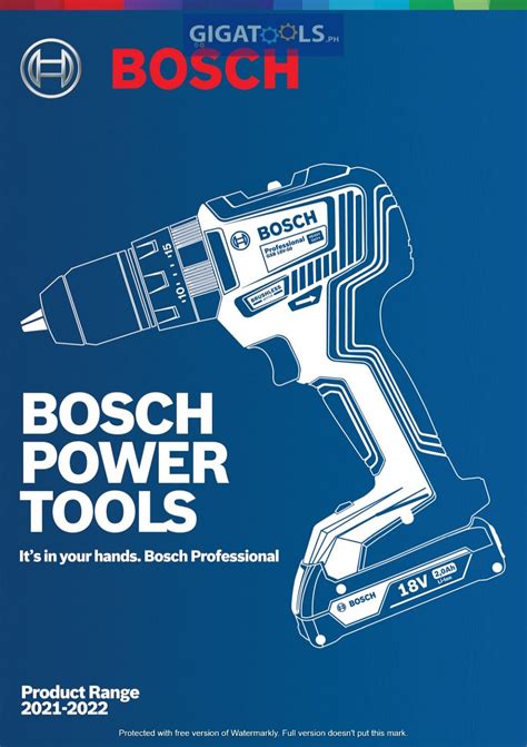 Bosch Tool Catalog