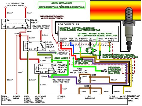 bosch universal o2 wiring diagram 
