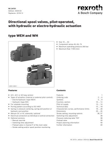 Bosch Valve Catalog