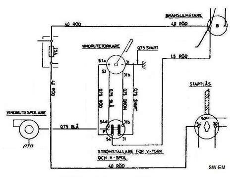 bosch wiper motor wiring diagram 