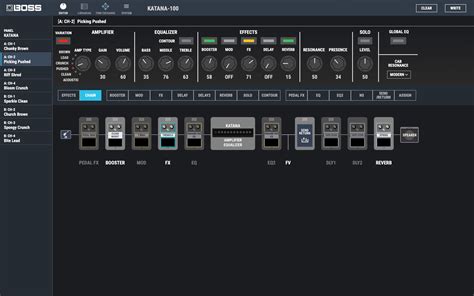 boss katana windows software, Boss katana: boss tone studio. Boss tone katana mkii sweetwater