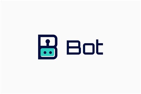 bot logo aesthetic, Bot logo