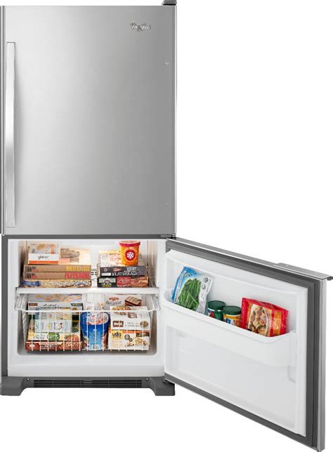 bottom freezer refrigerator no ice maker