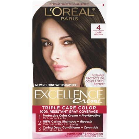 box dye at walmart, Red brown hair dye box