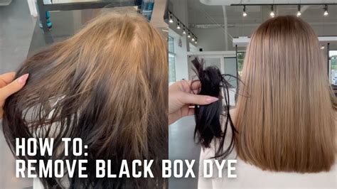 box dye before and after, Before and after of correcting a box dye gone wrong. Gone correcting