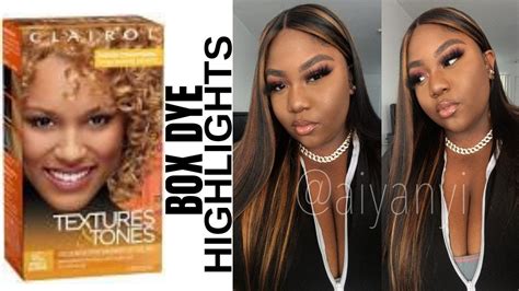 box dye with highlights, What is the best at home hair color