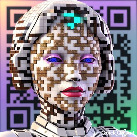 boy sitting on qr code ai image, Premium ai image