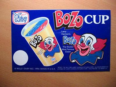 bozo cup ice cream