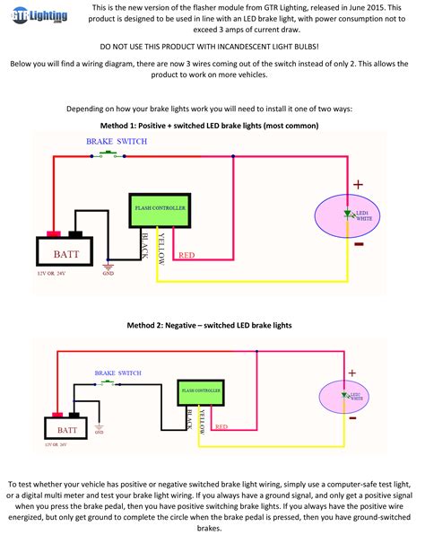brake lights wiring diagram 