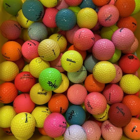 brands of colored golf balls, Callaway superhot 55 used golf balls. Callaway golf superhot balls dozen views brands