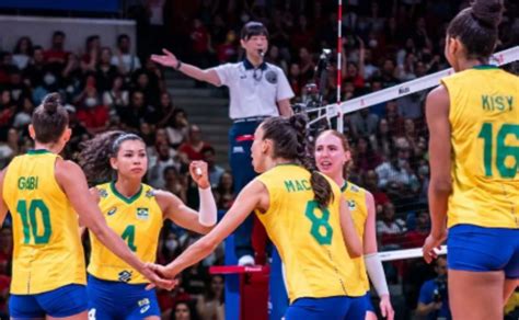 brasil x republica tcheca volei