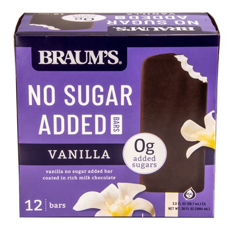 braums no sugar added ice cream
