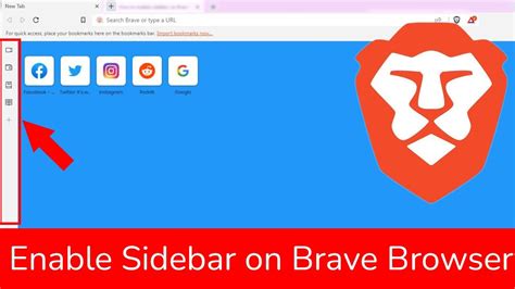 brave browser close sidebar, Brave browser now available, bringing speed and private browsing