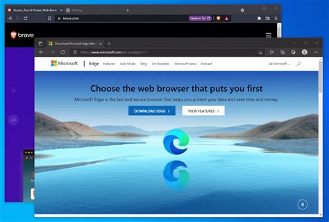 brave browser extension for microsoft edge, Microsoft edge vs brave: what should you choose as your default web