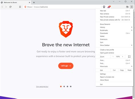 brave browser for chrome, Brave browser for ios gains new 'privacy hub' and enhanced