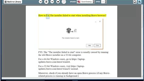 brave browser installation failed, Download brave browser latest version (offline installer)