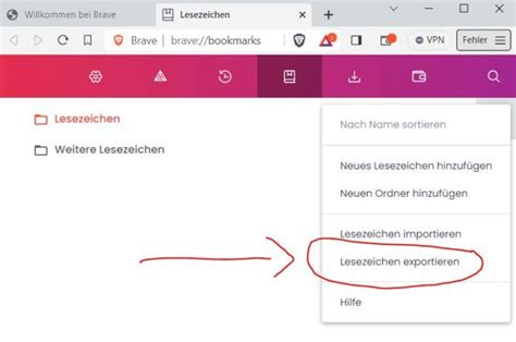 brave browser lesezeichen exportieren, Brave browser lesezeichen exportieren