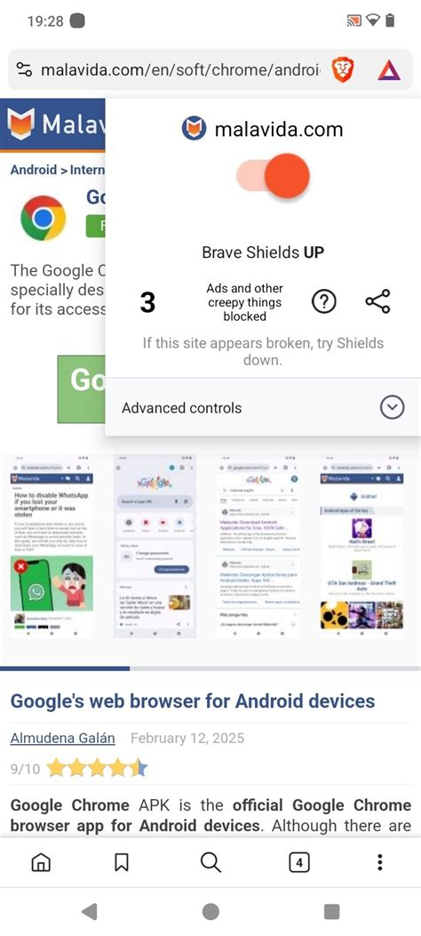 brave browser malavida, New brave browser feature bypasses 'harmful' google amp pages
