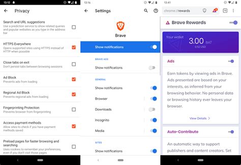 brave browser mobile, Brave rewards on android. Brave rewards android browser