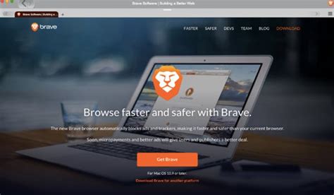 brave browser mod pc, Brave browser now available, bringing speed and private browsing