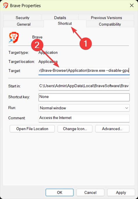 brave browser not displaying pages, Brave browser not opening or working on windows 11/10