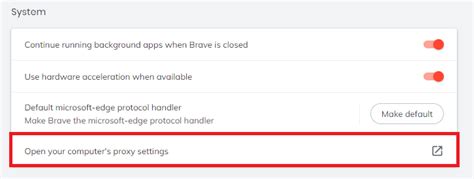 brave browser proxy settings, How to use proxies with brave browser